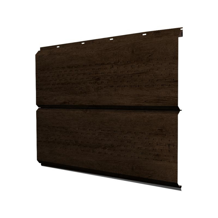 Гранд лайн Софит ЭкоБрус new c перфорацией 0,45 Print Elite Antique Wood
