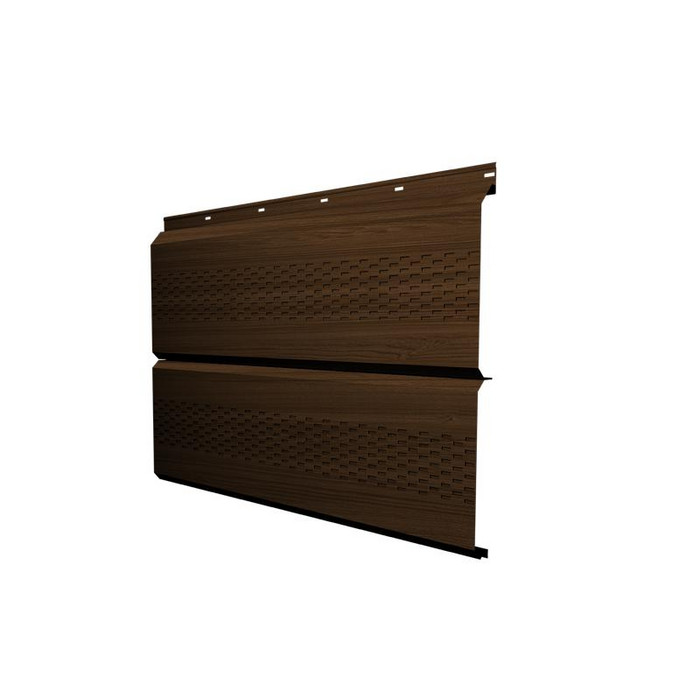 Софит ЭкоБрус с перфорацией 0,345 Grand Line 0,45 Print Elite SnowWood
