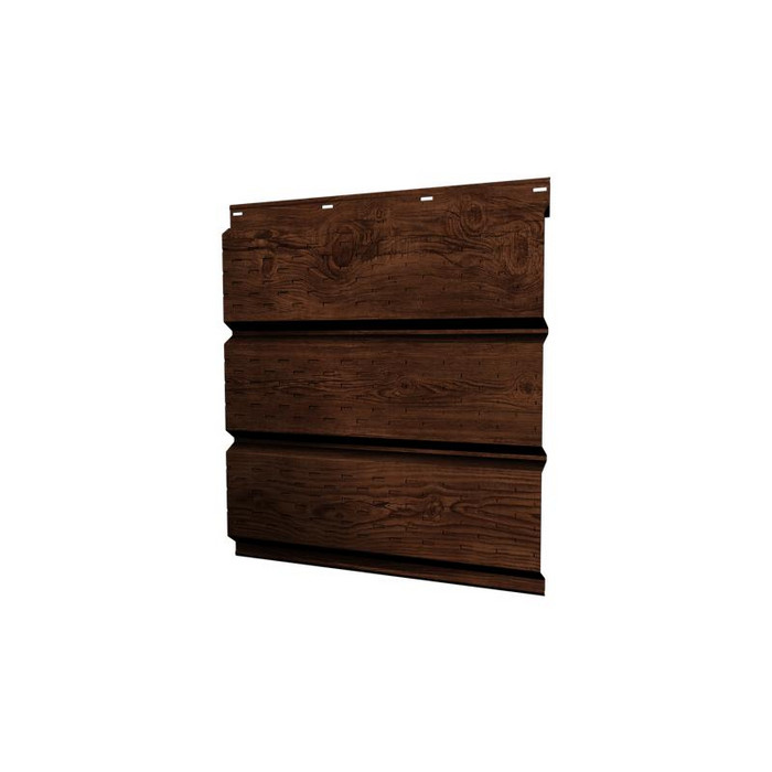 Гранд лайн Софит металлический полная перфорация 0,45 Print Elite с пленкой Cherry Wood