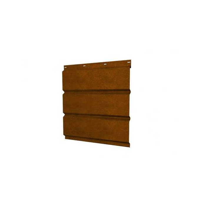 Гранд лайн Софит металлический без перфорации 0,45 Print Elite с пленкой Golden Wood