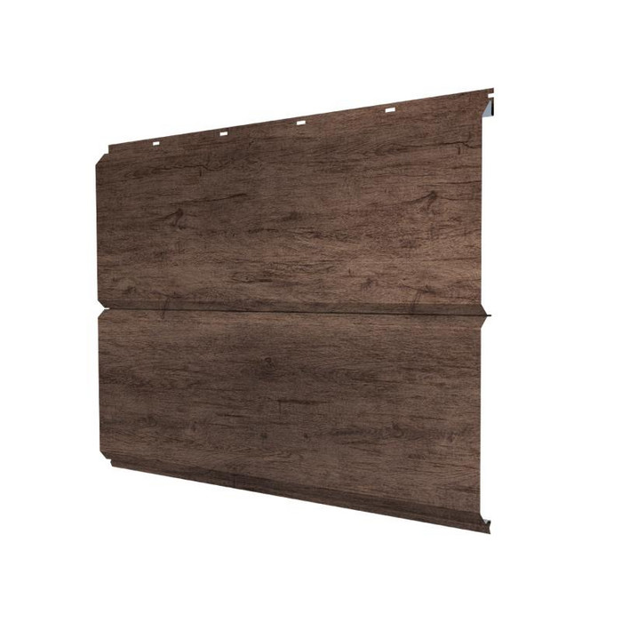 Гранд лайн Софит ЭкоБрус new без перфорации 0,45 Print Elite White Wood