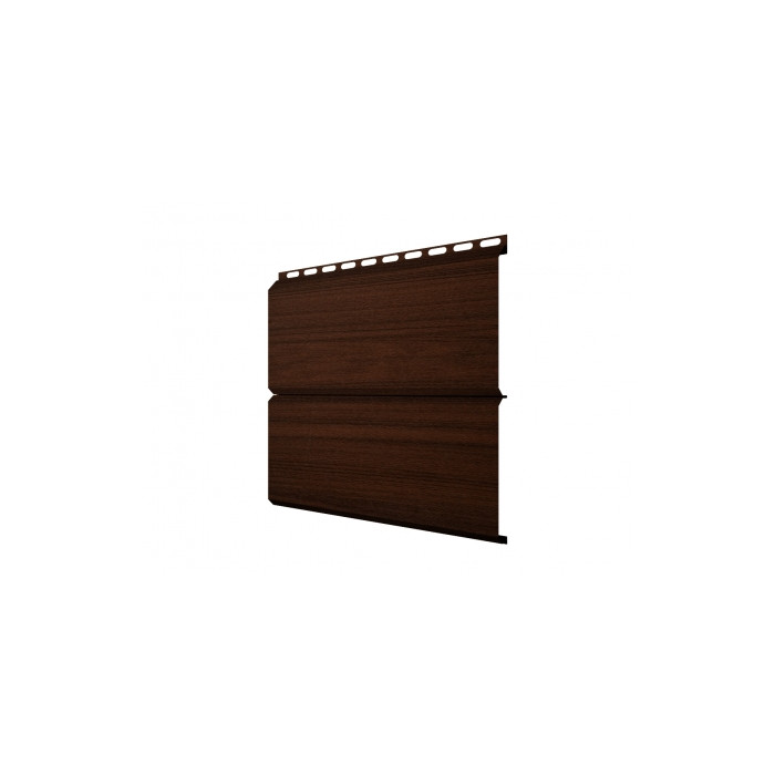 Металлический сайдинг Grand Line ЭкоБрус 0.45 мм Print Elite Antique Wood