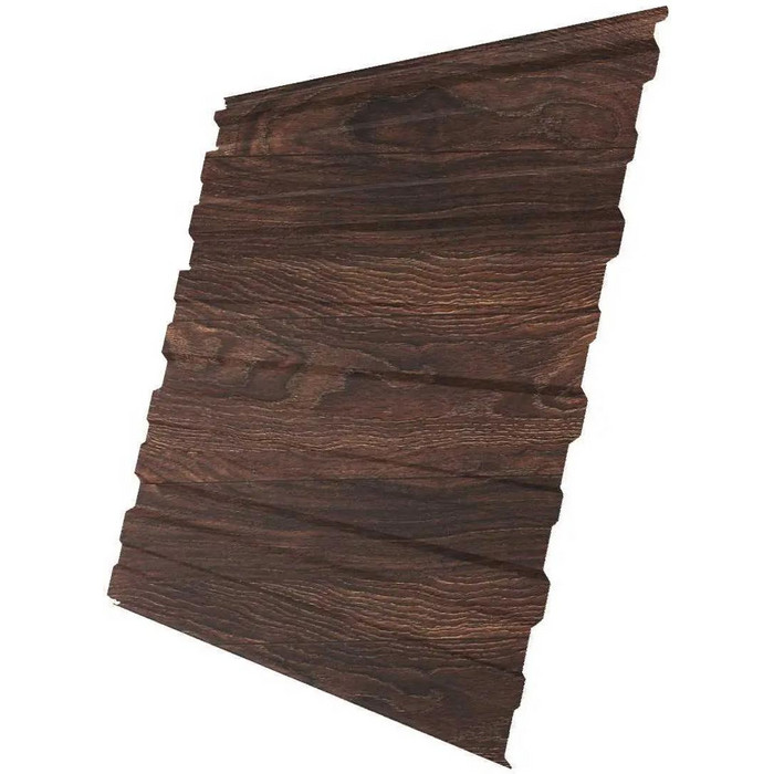 Профлист Grand Line С10В Print Elite 0.45 мм Chestnut Wood