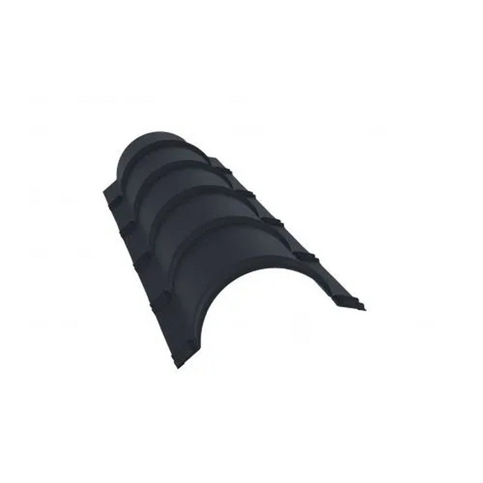 Планка конька полукруглого Optima 0,5 Zn